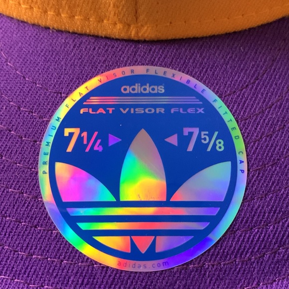 Adidas flat visor flex hat - Picture 7 of 8